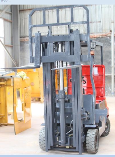 3.0 ton small garden tractor forklift with electric forklift motor