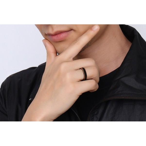 5 mm d'argent/or/noir Carbure de tungstène de base anneau brossé à l'avant-bras Hommes Femmes Fiançailles Promesse alliance