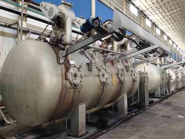 Adjustable Nozzle High Efficiency HT Multi-Plus SUS 316L Fabric Dyeing Machine