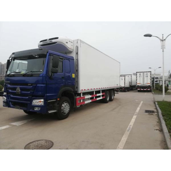 HOWO 6x4 336HP engine Refrigerator truck for sale