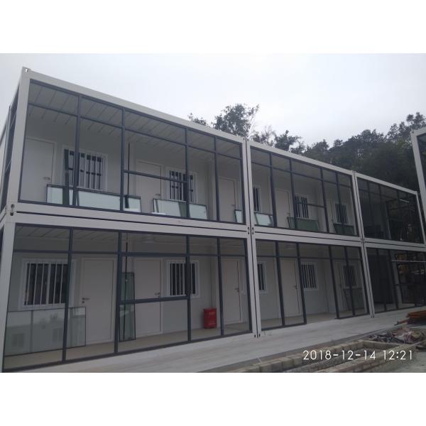 Boxspace 20Ft Container House Furnished Log Cabin Kits Prefab House Prefabricated Houses In Thailand For Mining Site Workers