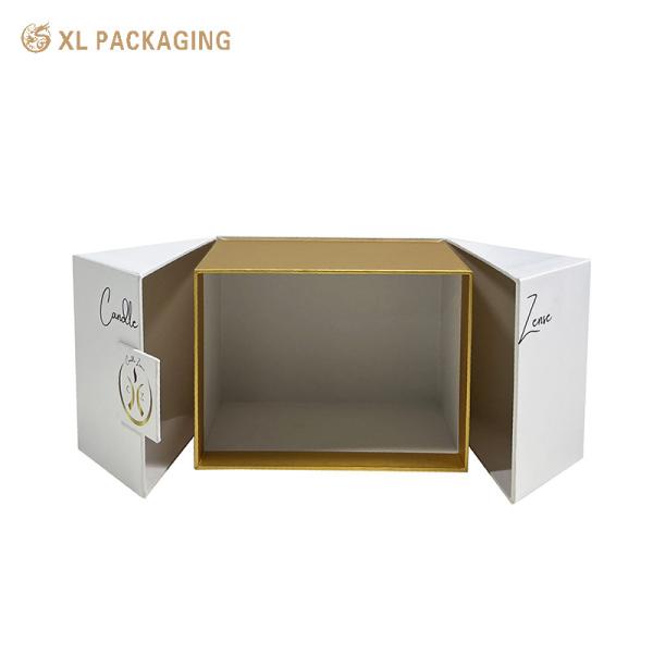Конфигурированная роскошная двойная дверная магнитная коробка Мода Парфюмерия Уход за кожей Косметическая картонная коробка для упаковки подарков