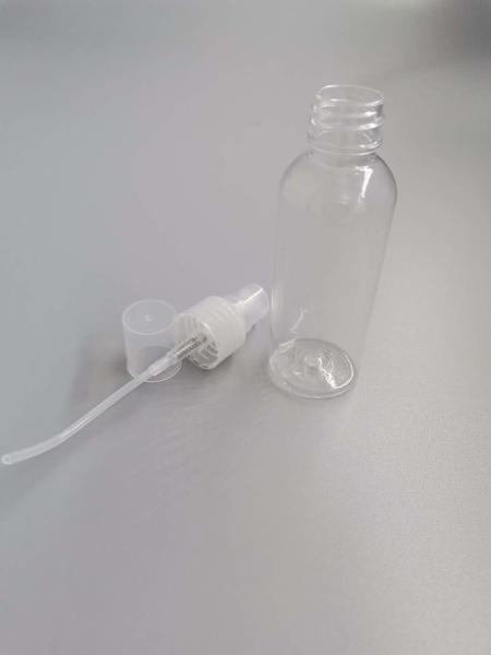 60ML PETG Pump Dispenser Bottle With Mist Sprayer