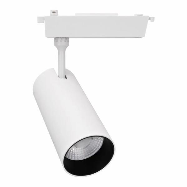 White LED Kitchen Ceiling Track Lighting , AC85-265V Spotlight Track Lighting