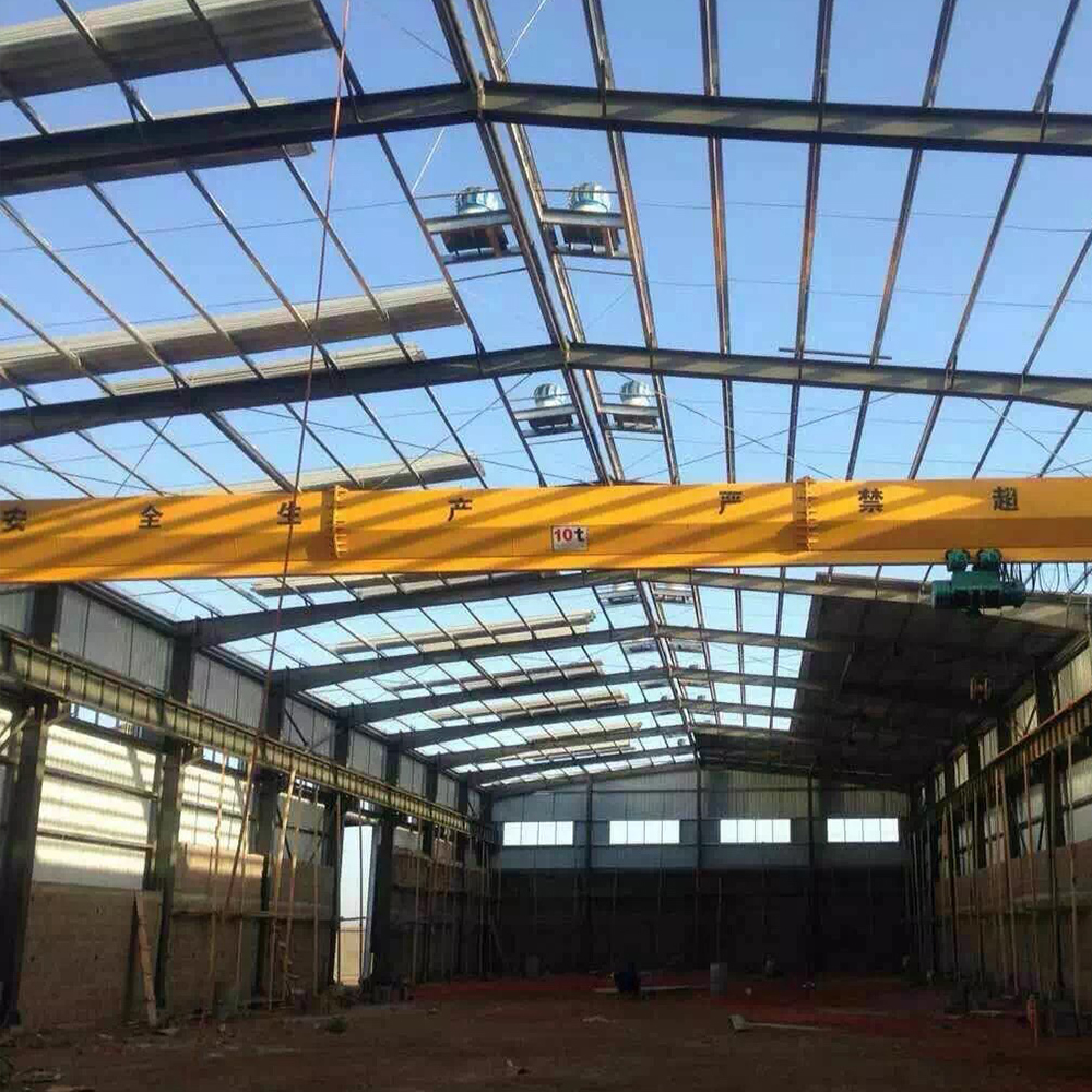 Prefabricated Windproof Industrial Steel Structure Warehouse for Apartment Office Park School Mall Storm Resistant Storage