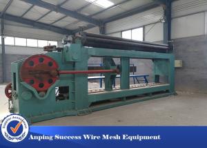 80x100mm Gabion Wire Mesh Weaving Machine Adopts PLC Automatic Control