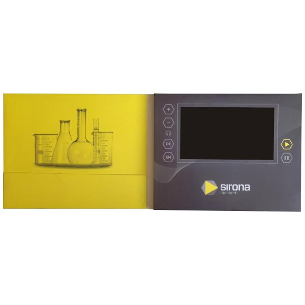 7 Inch TFT Screen Video Card Mailer Economical For Scenery Idea