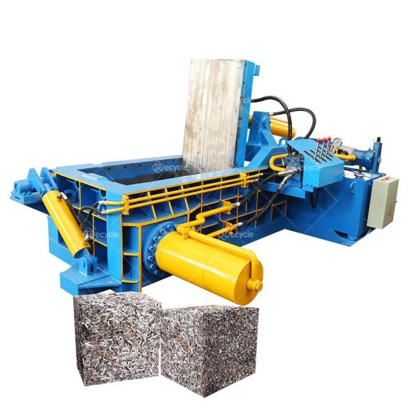 Baler de sucata de metal hidráulico durável para baler de arame de aço na loja de materiais de construção