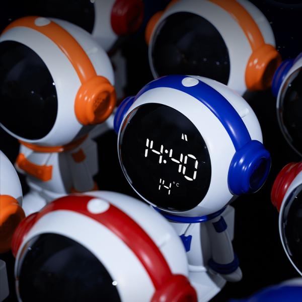 APP Control Customized Lighting Smart Wake-up  Astronaut Alarm Clock