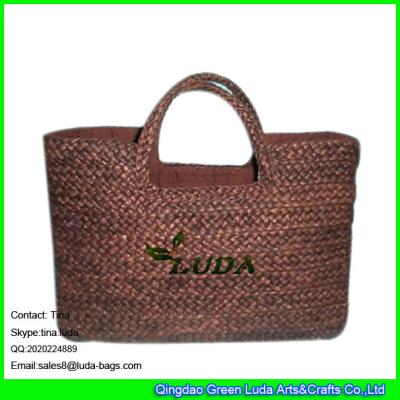 LUDA 2015 womens straw tote bag summer cornhusk weave hobo tote shopping beach bag