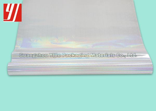 OEM Checkered Silver Hot Stamping Foil Shrink Film Heat Sensitive Paperboard Paper Label