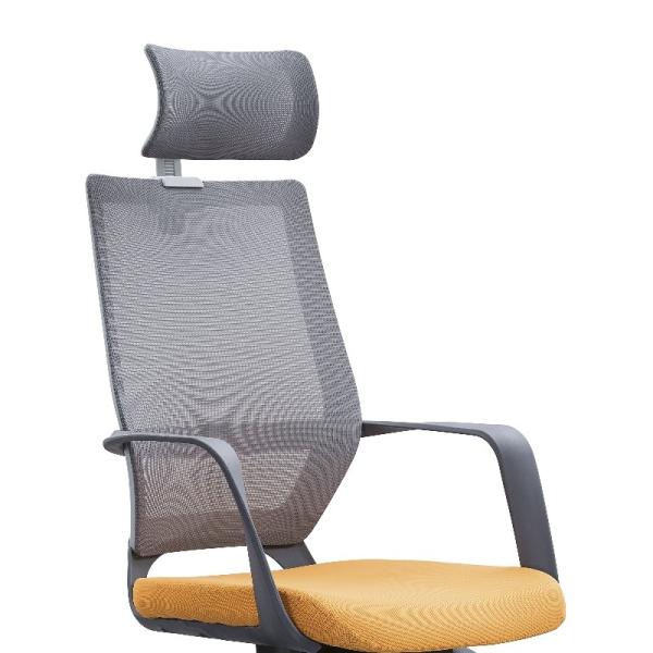 Cadeira de escritório compacta e não deformável de montagem fácil Design ergonômico