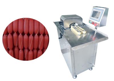 Carne do Linker da salsicha que amarra o processamento do grampeamento do dobro da salsicha da máquina
