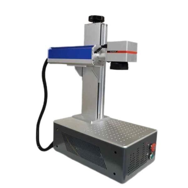 Laser Marking Machine Laser Engraving Cutting Machine Small Rotary Laser For Fiber Metal Steel Raycus