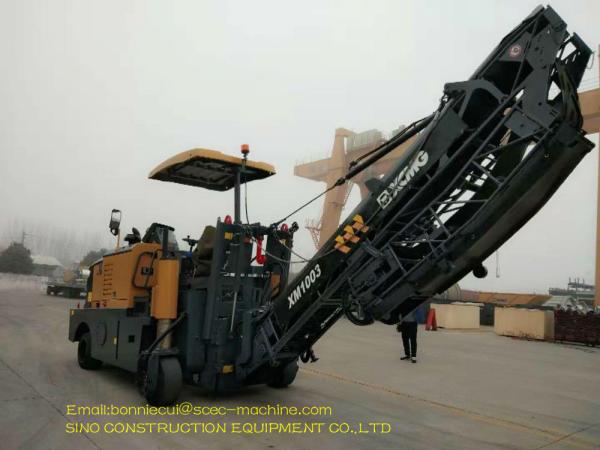 120mm Road Construction Machines Mini Asphalt Milling Machine Planer XM353 72 Kw