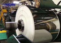 Largeur 30 ̊1500 mm G90 revêtement en zinc Gi Coil d'acier Spangle Finition pour les conduits de climatisation