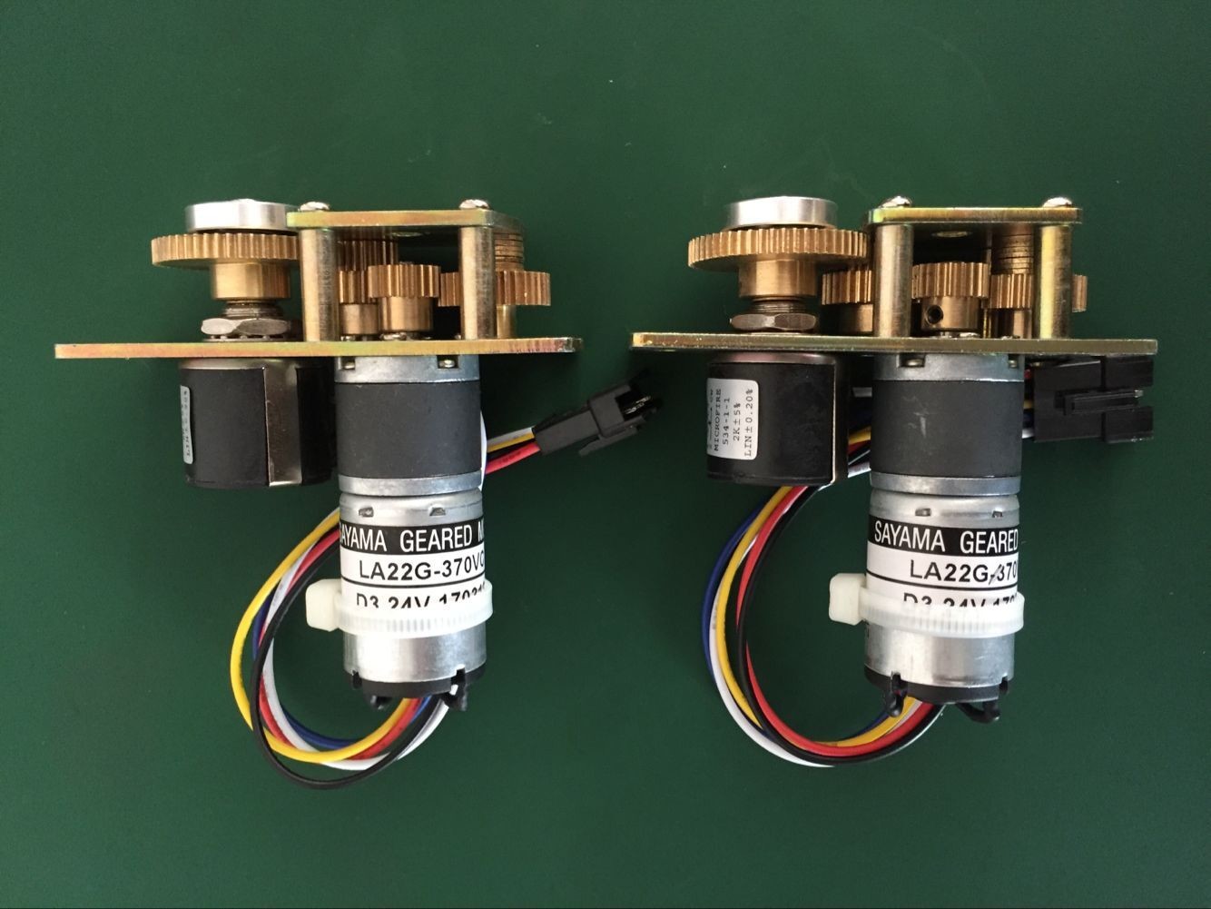 Смещение двигателя 22mm мотора чернил TE-22FH-24-200 Sakurai ключевое