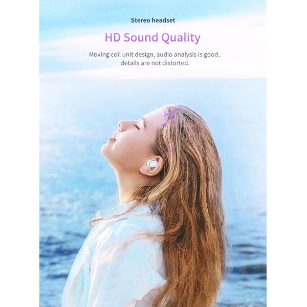 True Wireless In Ear Sports Earphone for Business Running Meeting 6983D Chipset Model