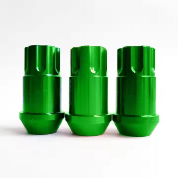 Noix de roue légères M12 en aluminium pour la modification des voitures