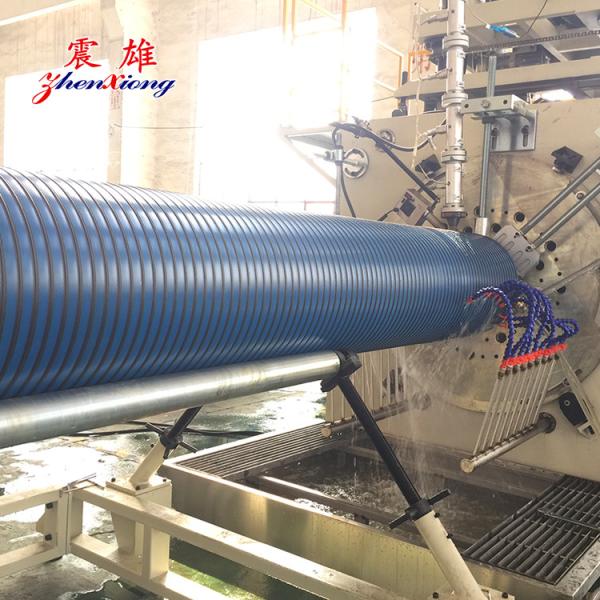 Plastic Automated Pipe Machine 300MM - 3000mm Hollow Wall Winding Pipe Machine
