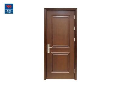 Porta de madeira minimalista interna do MDF da frente interno