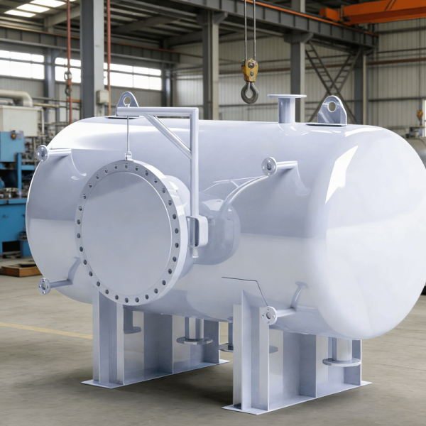 Stainless Steel Vapor Liquid Separator with Customized Size and 0.1-10 Mpa Design Pressure for Industrial Applications
