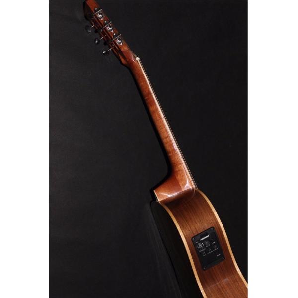 AAAAA fully Solid walnut wood handmade OOO28K body style 12 frets guitar acoustic electric guitar