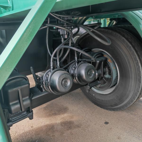 CLW 2 Axle Stainless Steel Tanker Truck Heavy Duty Drinking Water Tank Semi Trailer