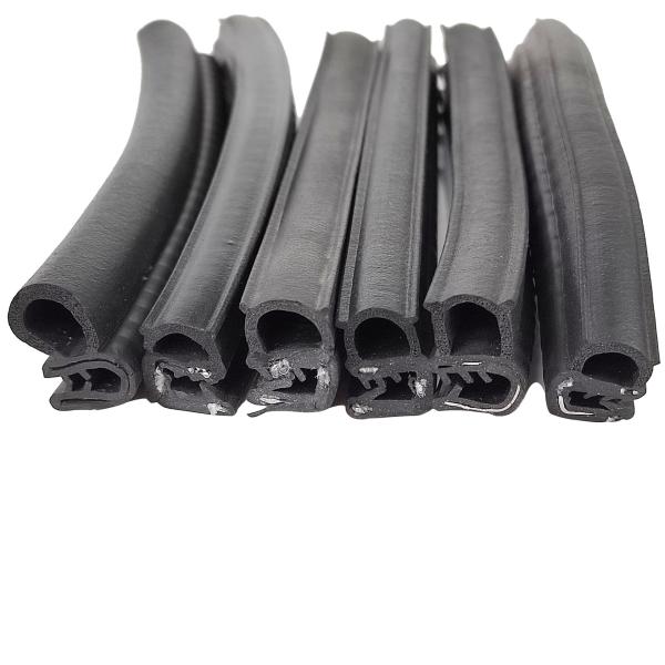 Soundproof d Type Rubber Seal Strip Epdm Rubber Seals Strip for Car Windproof Strip Car Rubber Door Trim Edge protection Seal