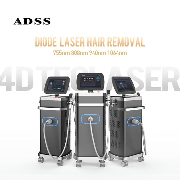 ADSS Most Favorite Alibaba China ADSS Company 808+755+1064 Diode Laser Hair Removal Machine