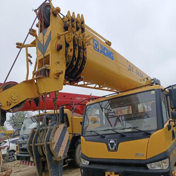 XCMG QY25K Used Crane Trucks Heavy Equipment 25T 80km/h
