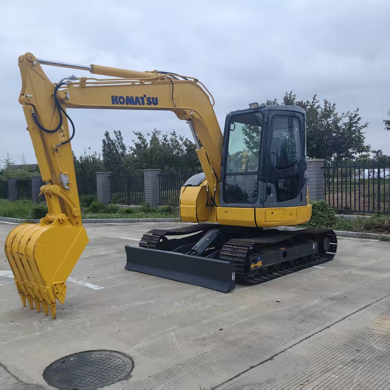 Factory Direct Shipping Used Komatsu PC78 Mini Crawler Excavator Second Hand Hydraulic Digger Farm Used Excavator for Sale