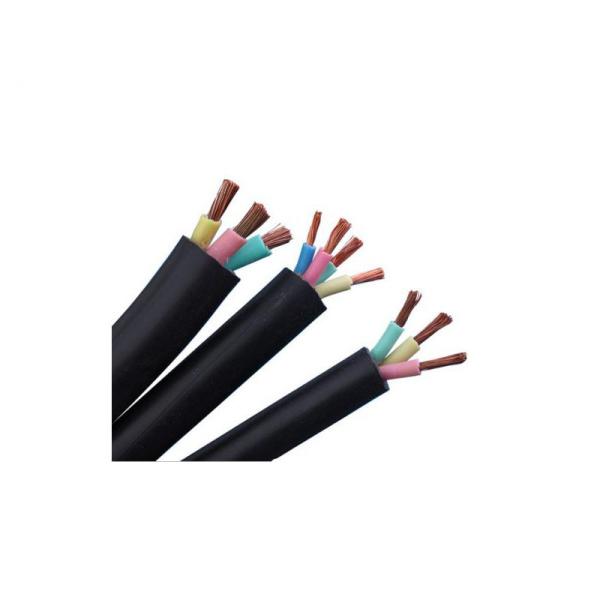 3 Core Rubber Flexible Electrical Cable For Damp Wet Areas Rubber PVC Industry