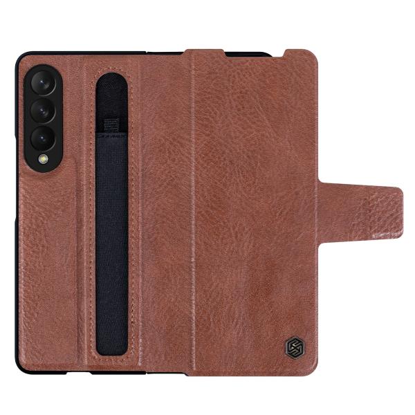 Funda de couro à prova de choque Nillkin Aoge Samsung Galaxy Z Fold 3 5G