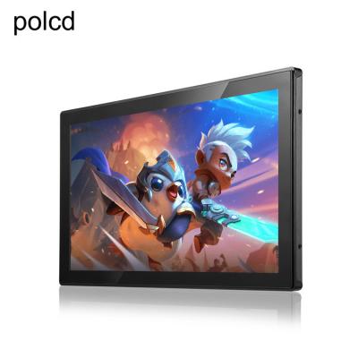 PC Polcd 15 da câmara de vigilância STB monitor VGA HDMI avoirdupois 1024x768 do CCTV BNC com USB