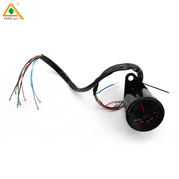 Hot Selling RTS Universal Motorcycle Dual Odometer Speedometer Gear Digital Display with LED Indicator
