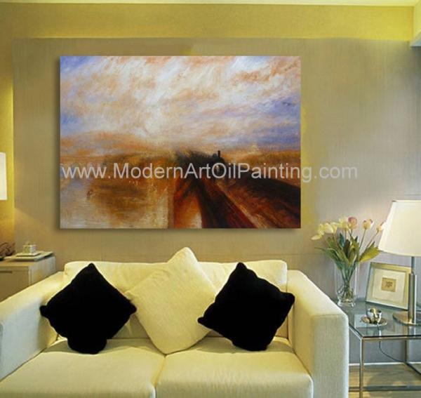 Claude Monet Nature Paintings Landscape Artwork Reproduction On Canvas