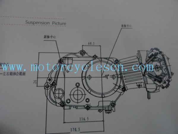 1P39FMA 49.3ml Single cylinder Air cool 4 Sftkoe Two Wheel Drive Motorcycles Engines