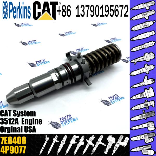 Дизельный двигатель 3508 3512 3516 Инжектор 7W2269 7E6408 Общий железнодорожный топливный инжектор Насос для впрыска масла для CAT