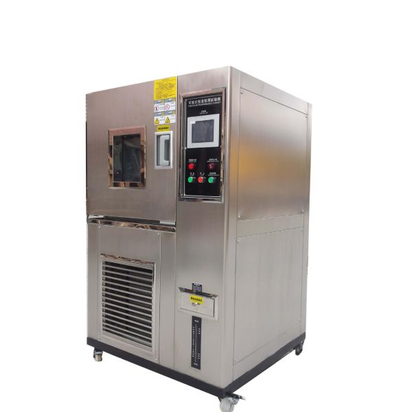 Programmable fabric moisture permeability test chamber