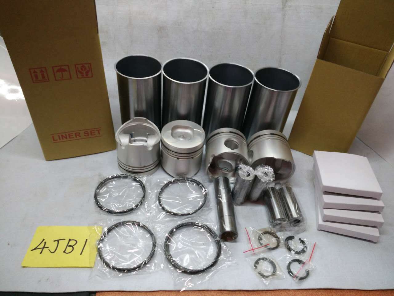 Diesel Engine Repair Parts 4JB1 Liner Kit for ISUZU 5-87813-177-0 5-87813-178-0 5-87813-179-0 5-87813-180-0