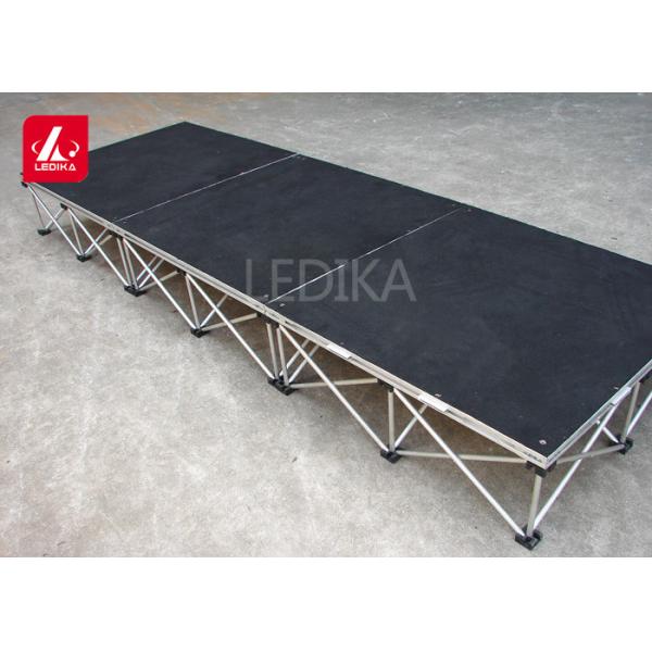 Steel Metal Layer Ring Lock Portable Stage