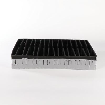 Shockproof Plastic Dividers Box Waterproof Plastic Storage Bins With Dividers