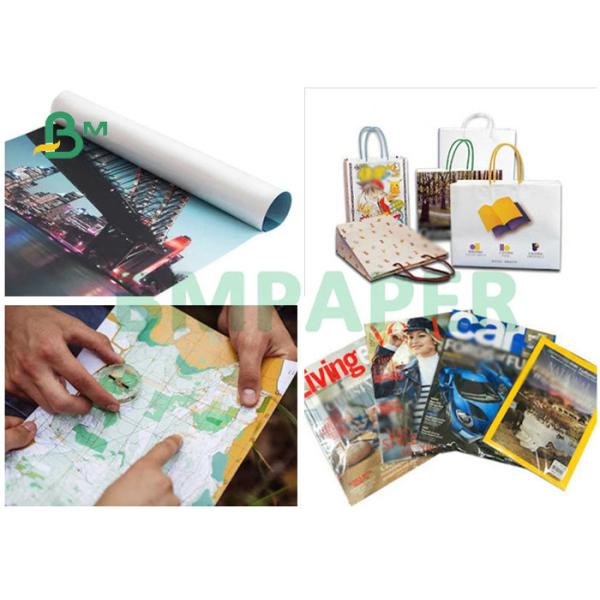 100% Waterproof 100um 120um Matte Synthetic Paper For Digital Printing 100% Waterproof 100um 120um Matte Synthetic Paper For Digital Printing