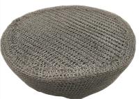 SS316L hacen punto la anchura de Mesh Demister Mist Eliminator 500m m con el agujero irregular