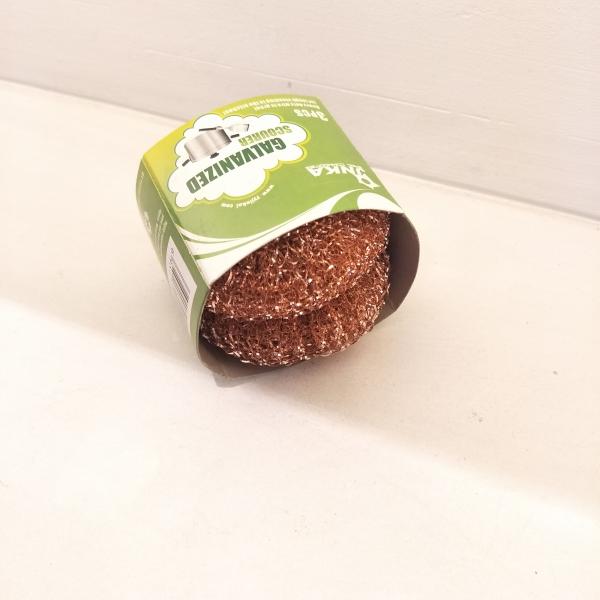 0.2mm Copperized Stainless Steel Pot Cleaner With Strong Cleaning Capacity