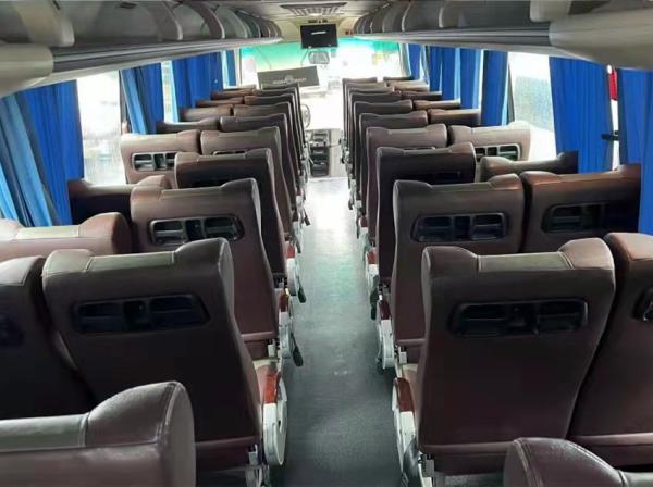 Golden Dragon Used Coach Bus 53 Seats Euro 4 LHD Diesel Fuel