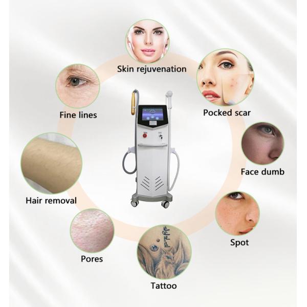 Stationary 808nm Laser Hair Removal Equipment Professional Laser Tattoo Removal Machine