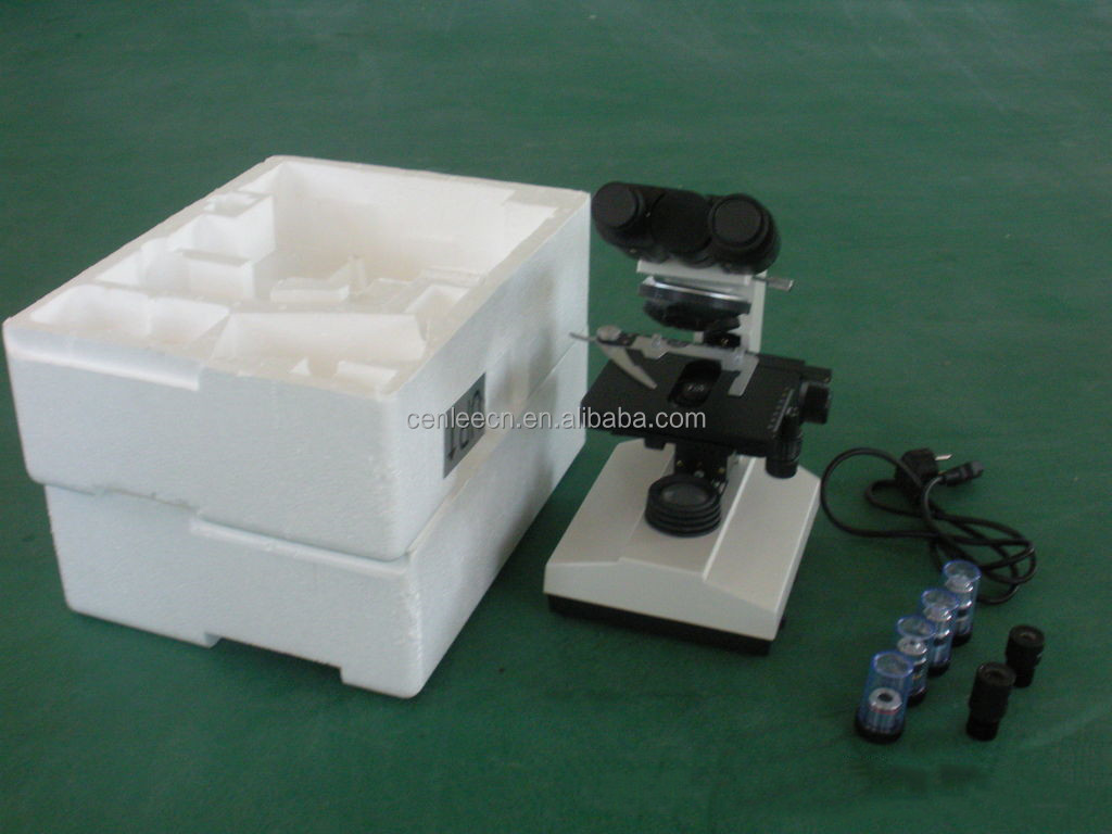 Cheap Price Microscope Manufacturers Laboratory Portable Binocular Biological Microscope for Hospital Biology Students