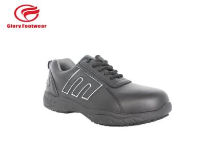 Military Police Leather Shoes , Petty Law Enforcement Police Uniform Footwear